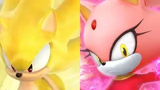 Super Sonic Vs Burning Blaze | Sonic Forces Speed Battle