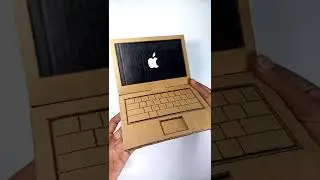 Cardboard Laptop - Cardboard Craft 
