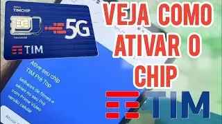 Como Cadastrar ( Ativar ) o Chip da TIM
