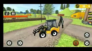 Village Excavator JCB Game #1