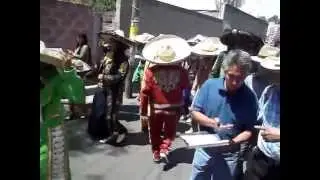 Carnaval San Sebastian Tecoloxtitlan 2014 - La Mano de Dios