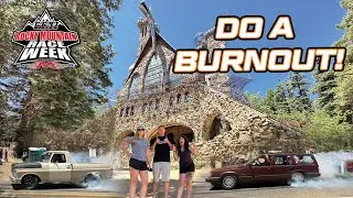 Burnouts at Bishops Castle - Rocky Mountain Race Week Day 5