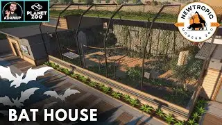 Planet Zoo Bat House - Walkthrough Exhibit In Newtropic Zoo | Episode 4 |