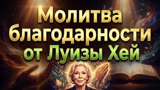 Молитва благодарности от Луизы Хей.