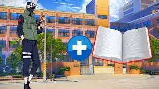 Naruto character in book mode 📚 | sasuke read book