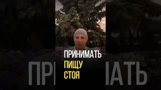 ПОЧЕМУ ПИЩУ ПРИНИМАТЬ ЛУЧШЕ СИДЯ?