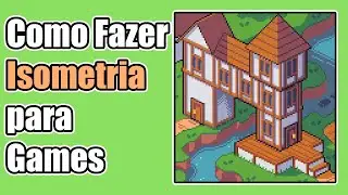 Aprenda a fazer pixel art 3# - Como fazer pixel art Isometrica?