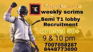 My BGIS team From TIGER ESPORTS|| BHUT KHATARNAK H TEAM ... SB BACH KR