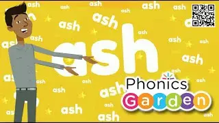ASH | Word Family Jazz | Rhyming Words | Phonics Garden