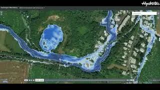 Interactive Web GIS App for Flash Flood visualization, Version 2.0 | Hydrotec Aachen