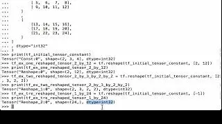 Use TensorFlow reshape To Change The Shape Of A Tensor - TensorFlow Tutorial