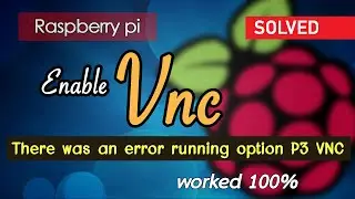 [SOLVED] Error: running option P3 VNC enable on Raspberry PI