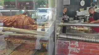 Dinner Time on the Island #puertorico #lechonera