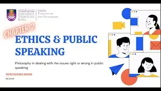 📕TUTORIAL: COM165 [🗣PUBLIC SPEAKING ] : CHAPTER 3 📢- Ethics & Public Speaking