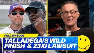 Kevin Harvick reacts to Talladega's WILD finish, BIGGEST WRECK in Cup history & 23XI Lawsuit!
