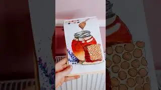 Рисунки для срисовки еда маркерами🥰🥰🥰🥰