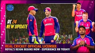 Real Cricket™ 24 New Update Launched on Play store || New Licensed Team || Rc24 New Update