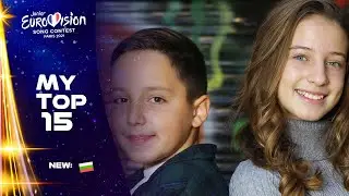 Junior Eurovision 2021 - Top 15 (NEW: 🇧🇬)