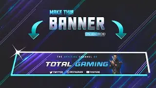 How To Make Professional Banner For YouTube Channel | Youtube Channel Art Kaise Banaye | Pixellab
