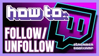 How To Follow Someone on Twitch QUICK & EASY | Twitch Tips 2022