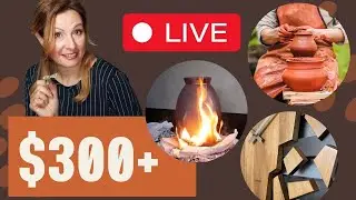 Керамика, дерево и др Ручная работа на Этси  $300+.  Интересные магазины...