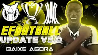 SAIU: FTS25 MOD EFOOTBALL V5 SUL AMERICANO GRAFICOS REAIS MULTIPLACARES E MUITO MAIS!