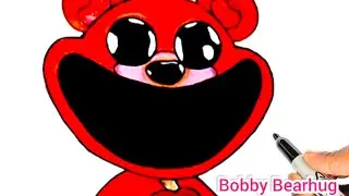 How to draw Bobby BearHug from Poppy Playtime | Smiling Critters