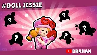 Doll Jessie Brawl Stars Pins  (Special 14th February 2024) - Timelapse #brawlstars #14february