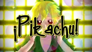 MMD ¡Pikachu! [Jeff The Killer X Ben Drowned]
