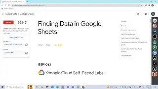 Finding Data in Google Sheets 