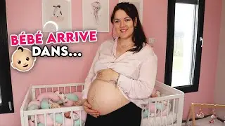 Je me prépare pour L'ACCOUCHEMENT ! 🤰🏻​👶🏻 (Peur ? Kilos ? 3ème trimestre ?...)