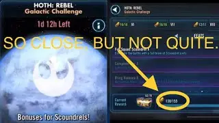 Galactic Challenge Hoth: Rebel | Attempt at Max Crate in Real Time, So Close but Not Quite Enough