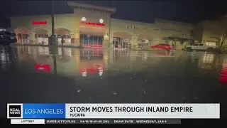 Storm sweeps through Inland Empire, leaves minor flooding in its wake