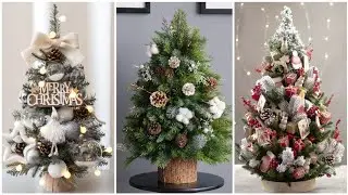 MINI ARBOLES DE NAVIDAD TENDENCIAS 2024| Mini Christmas Tree 2024