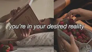 you're in your desired reality // subliminal ↠ asmr sounds