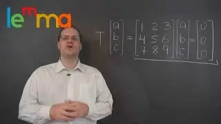 Linear Algebra 15o: The Null Space of a Linear Transformation