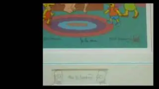 THE SIMPSTONES! Signed Simpsons Cel - original insert!