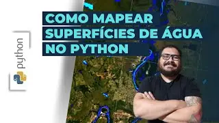 Python - NDWI para delimitar cursos de água no Google Earth Engine