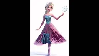 Elsa changing her clothes