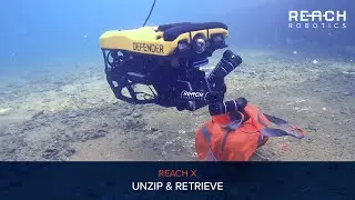 Unzip a Bag with Dexterous Reach X Manipulators