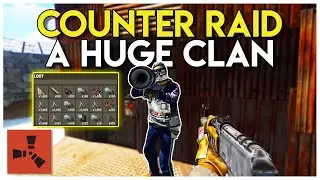 Counter RAIDING a ROCKET RAID and RAIDING a COMPOUND! - Rust Survival #84