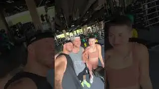 Амиран и Олег Майами в качалке