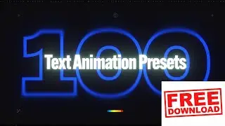 Grab Your Free Download: Premiere Pro Text Animation Presets