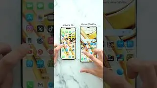Honor 200 Pro vs iPhone 15 Speed Test!