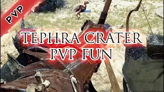Mortal Online 2 Tephra Crater PVP Fun 4K Learning by Doing Experiment Tactics