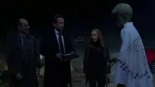 The X-Files: Aliens Build A Wall to keep aliens out.