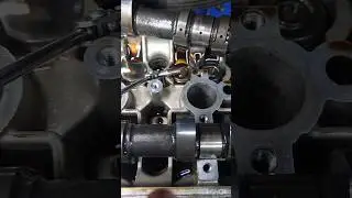 как не уронить шайбу клапана в мотор #зазор #клапан #cbr600f4i