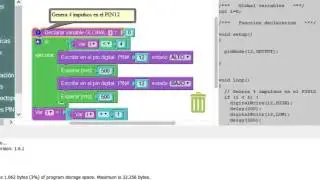 Programación Gráfica de Arduino: Visualino