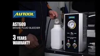 AUTOOL AST609 Car Pulsating Brake Oil Changer Brake Extractor Oil Pump Machine Bleeder Kit 110V 220V