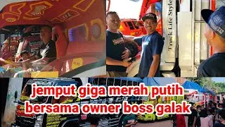 jemput giga merah putih setelah alami laka bersama owner Boss Galak